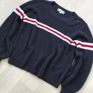 Comfy striped sweater